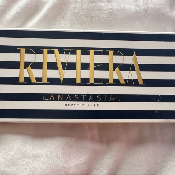 ANASTASIA BEVERLY HILLS Riviera Eyeshadow Palette *14 Shades* with Brush, NIB - Picture 3 of 3